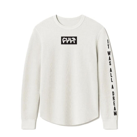 Cult All A Dream Thermal L/S T-Shirt - White
