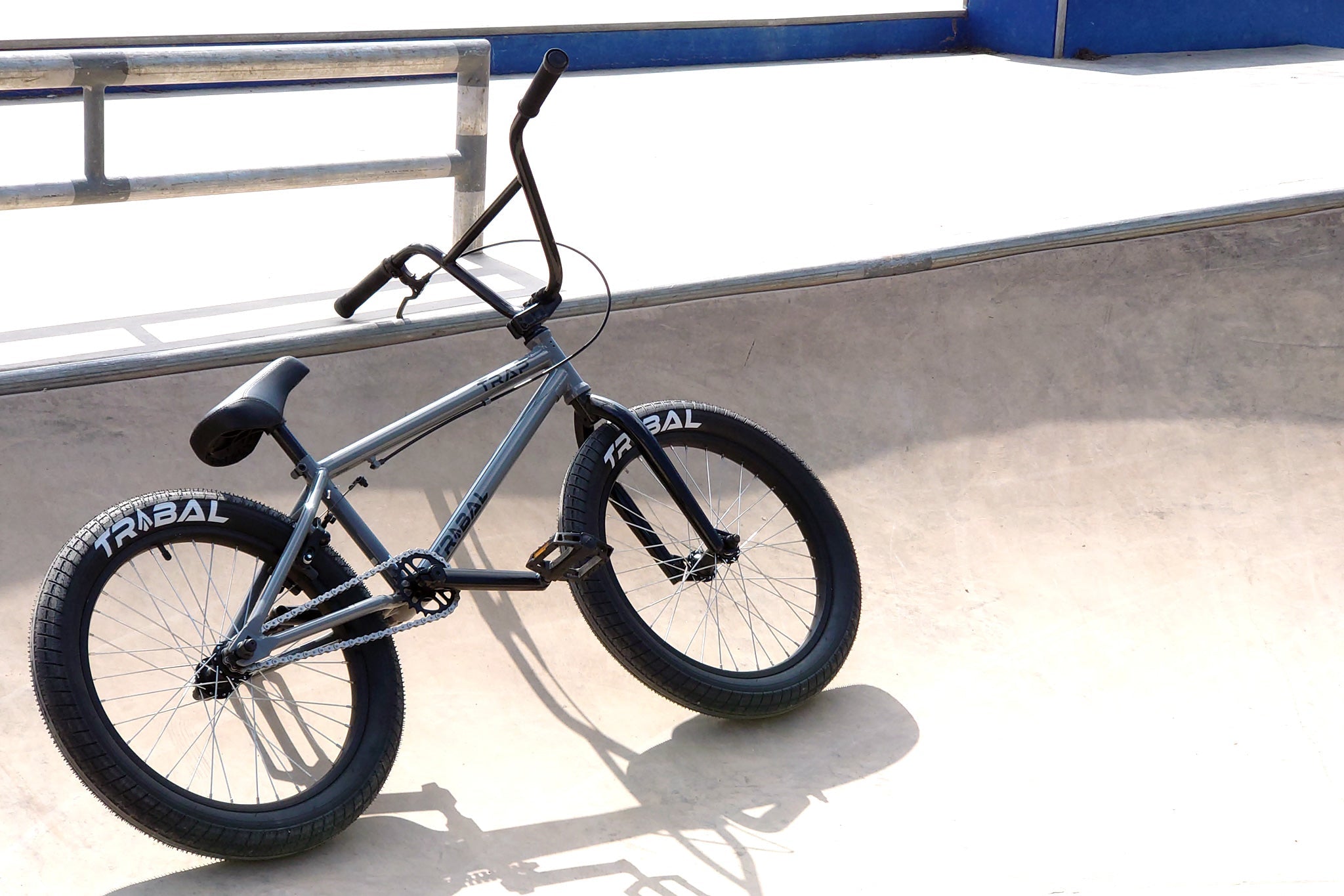 Tribal BMX Tribal Trap V2 20" BMX - Cool Gloss Grey