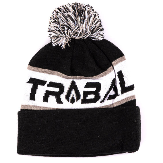 Tribal BMX Tribal Beanie - Black / White / Grey
