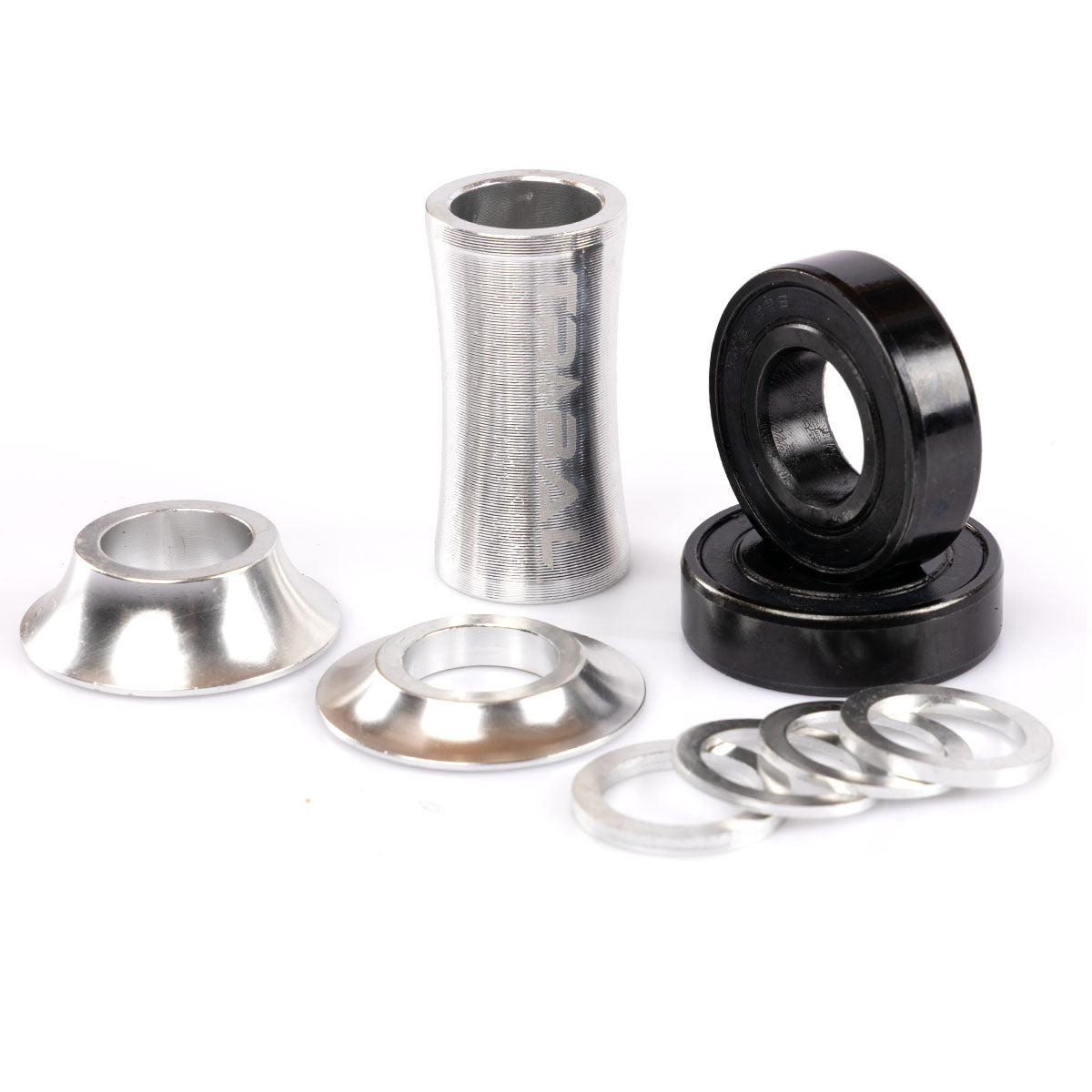 Tribal BMX Tribal Mid Bottom Bracket - Silver 19mm