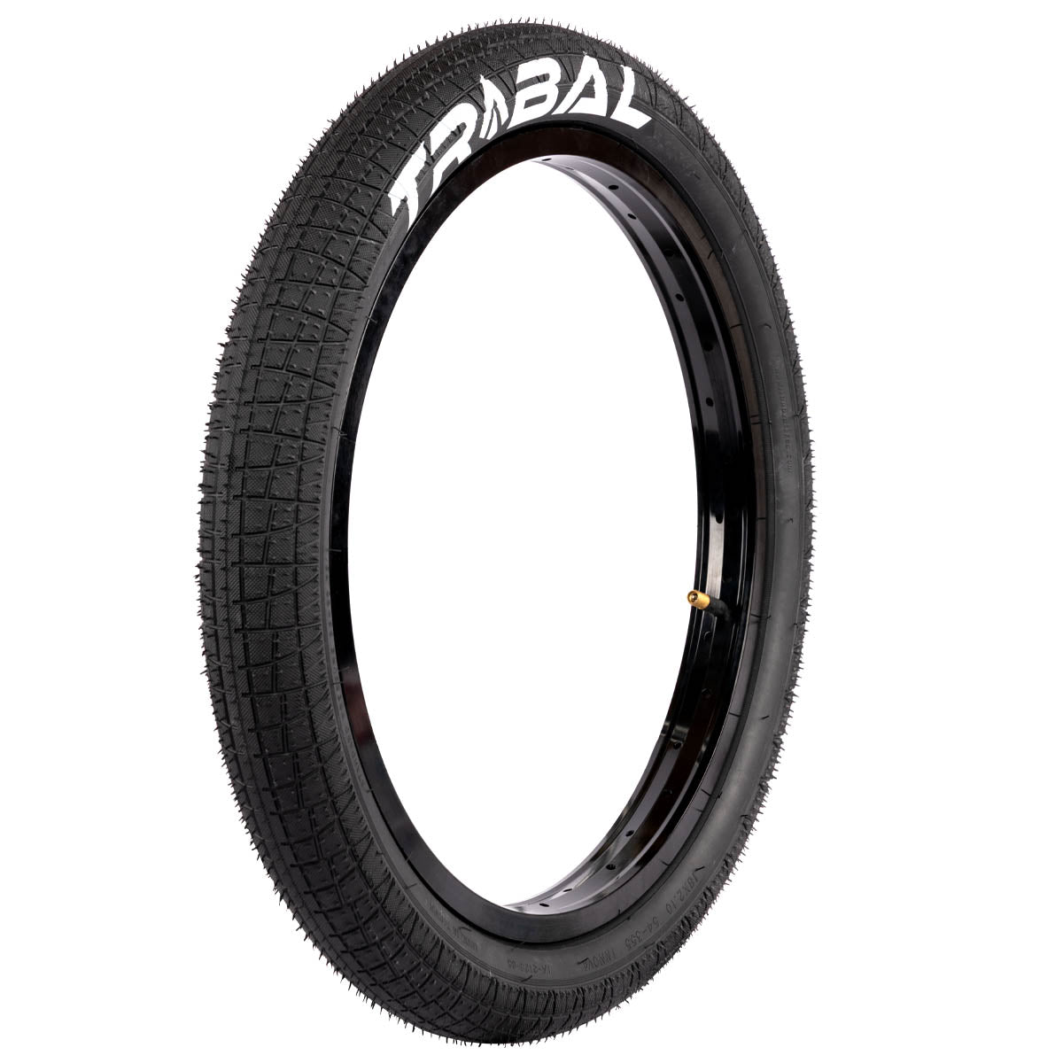 Tribal BMX Tribal 18" Logo Tyre - Black 2.10"