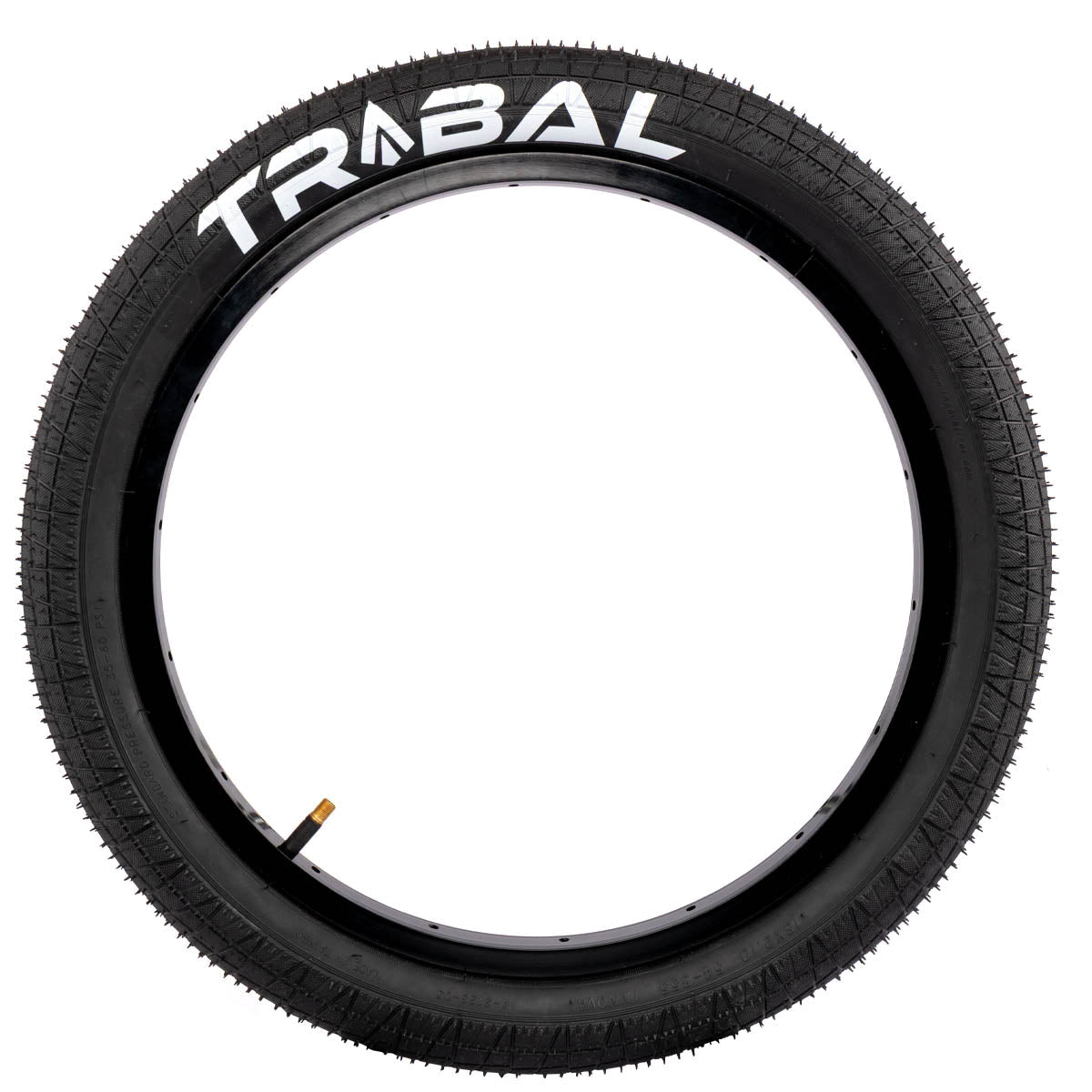 Tribal BMX Tribal 18" Logo Tyre - Black 2.10"