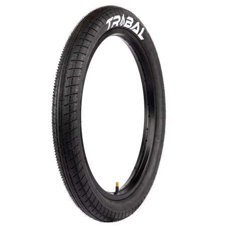 Tribal BMX Tribal 20" Logo Tyre - Black 2.40"