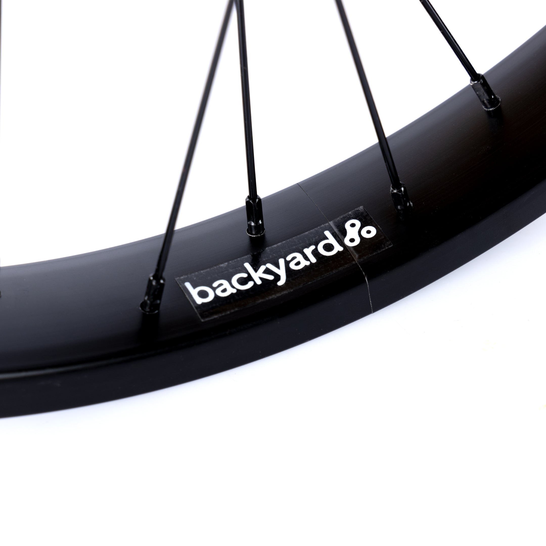 Backyard RHD Cassette Rear Wheel - Black 9 Tooth