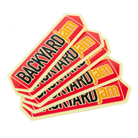 Backyard Jam Stickers - 5 Pack