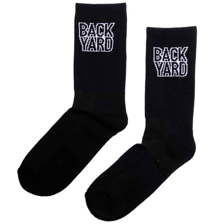 Backyard BMX Socks - Black UK 8-12 | BMX