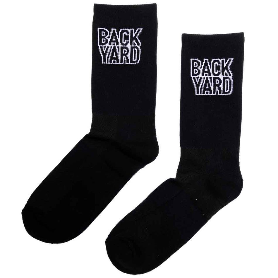 Backyard BMX Socks - Black UK 8-12 | BMX
