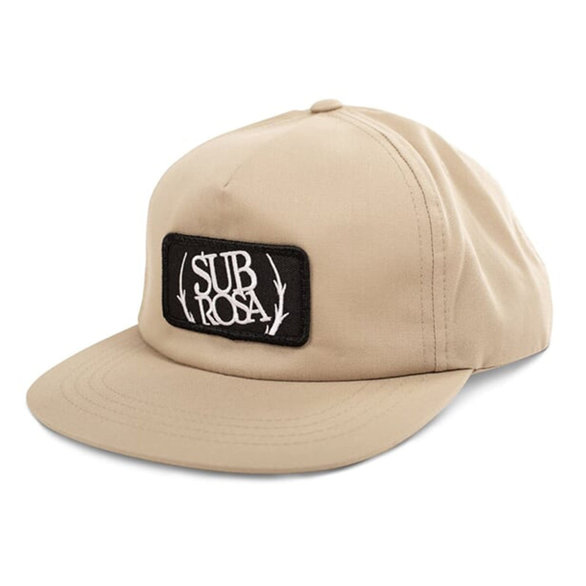 Subrosa Bold Patch Snapback Cap - Khaki | BMX