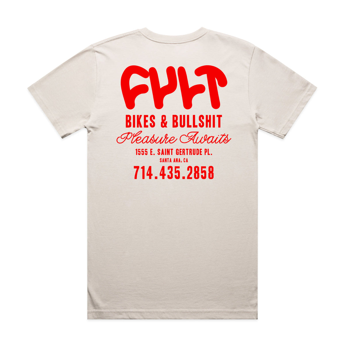 Cult Bullsh*t T-Shirt - Off White