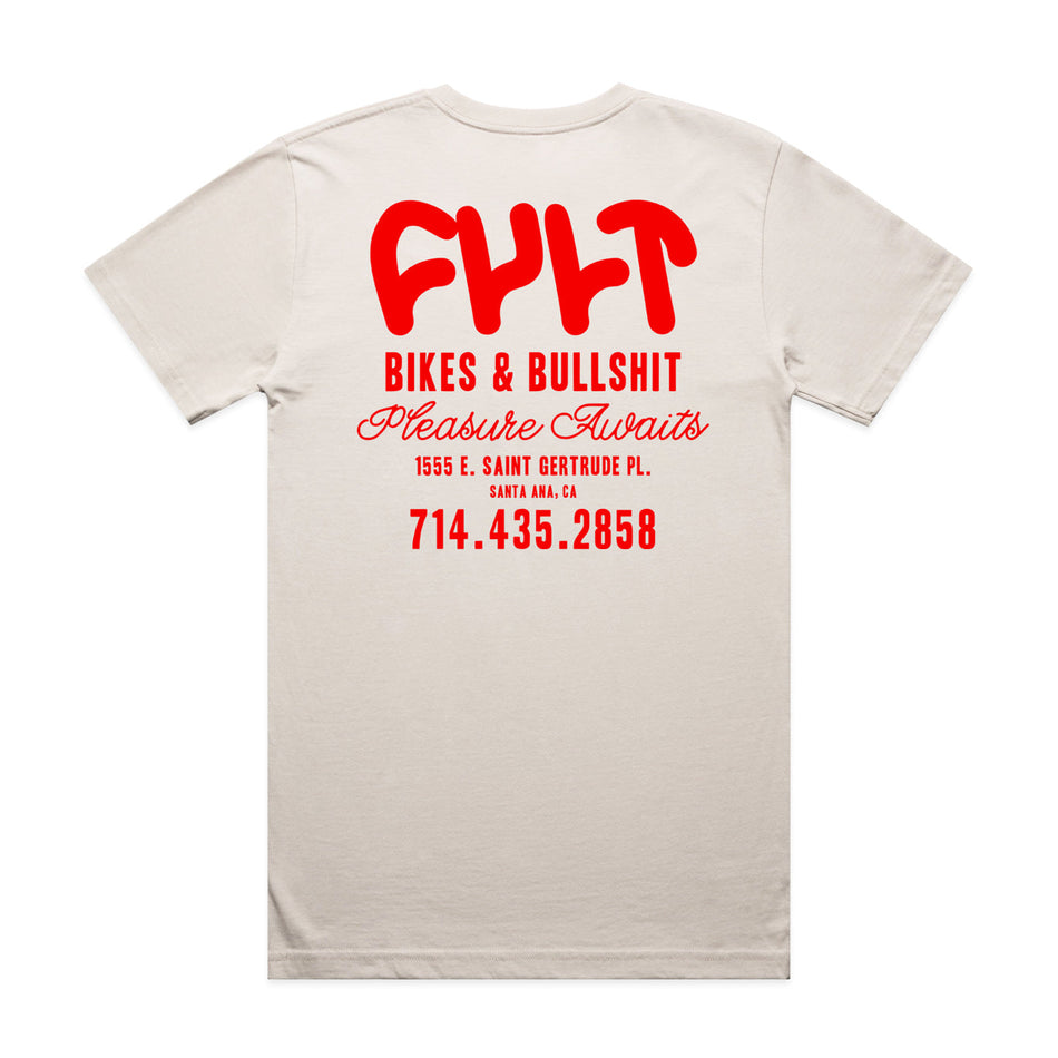 Cult Bullsh*t T-Shirt - Off White