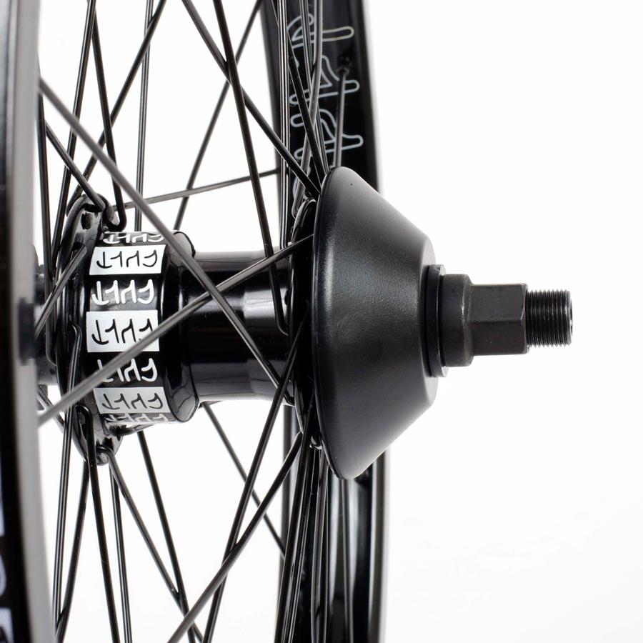 Cult RHD Crew Freecoaster Match V2 Wheel With NDS Guard - Black 9 Tooth