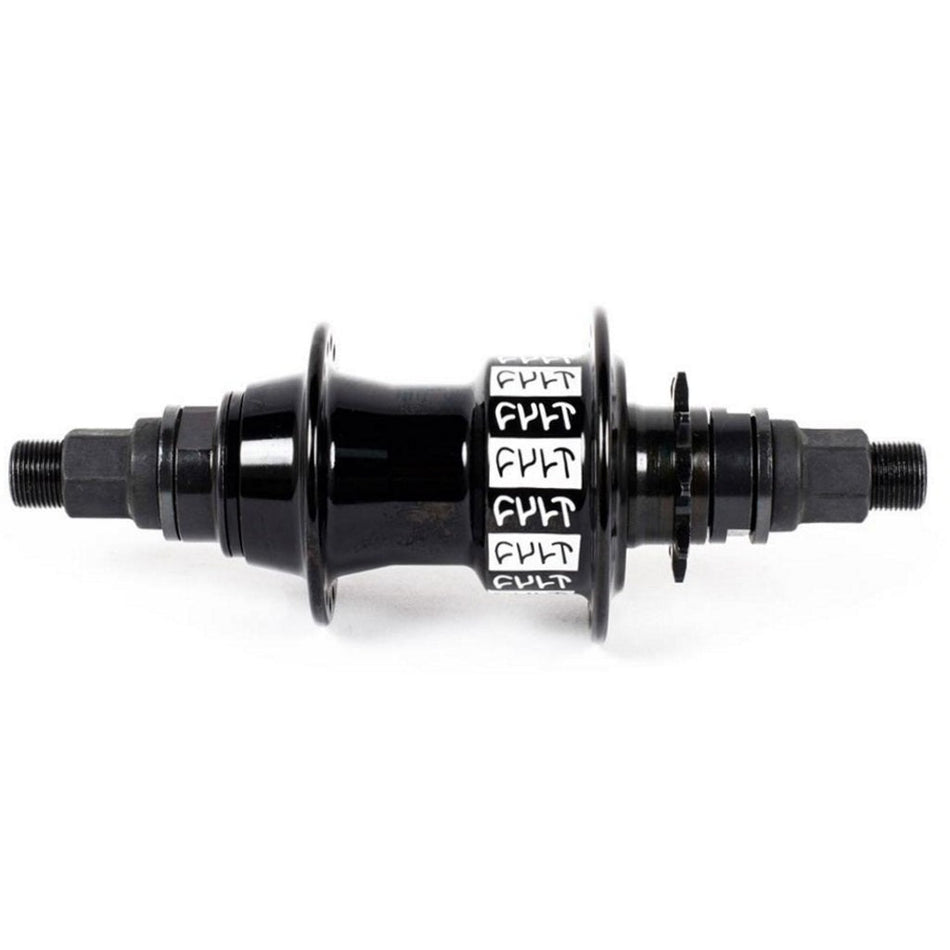 Cult RHD Crew freecoaster hub with NDS hubguard Black 9 tooth
