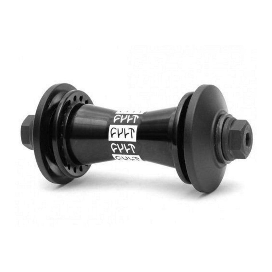 Cult Crew front hub with hubguards Black 10mm (3/8")