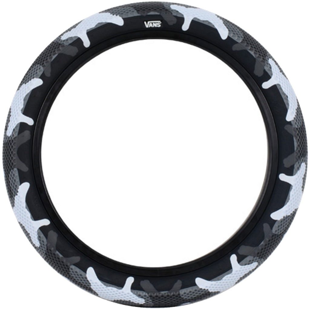 Cult Vans Tyre 20" - Grey Camo With Black Sidewall 2.40"