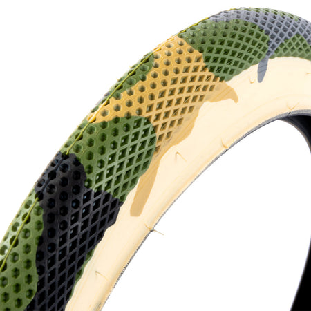 Cult 16" Vans Tyre - Camo With Skin Sidewall 2.30" | BMX