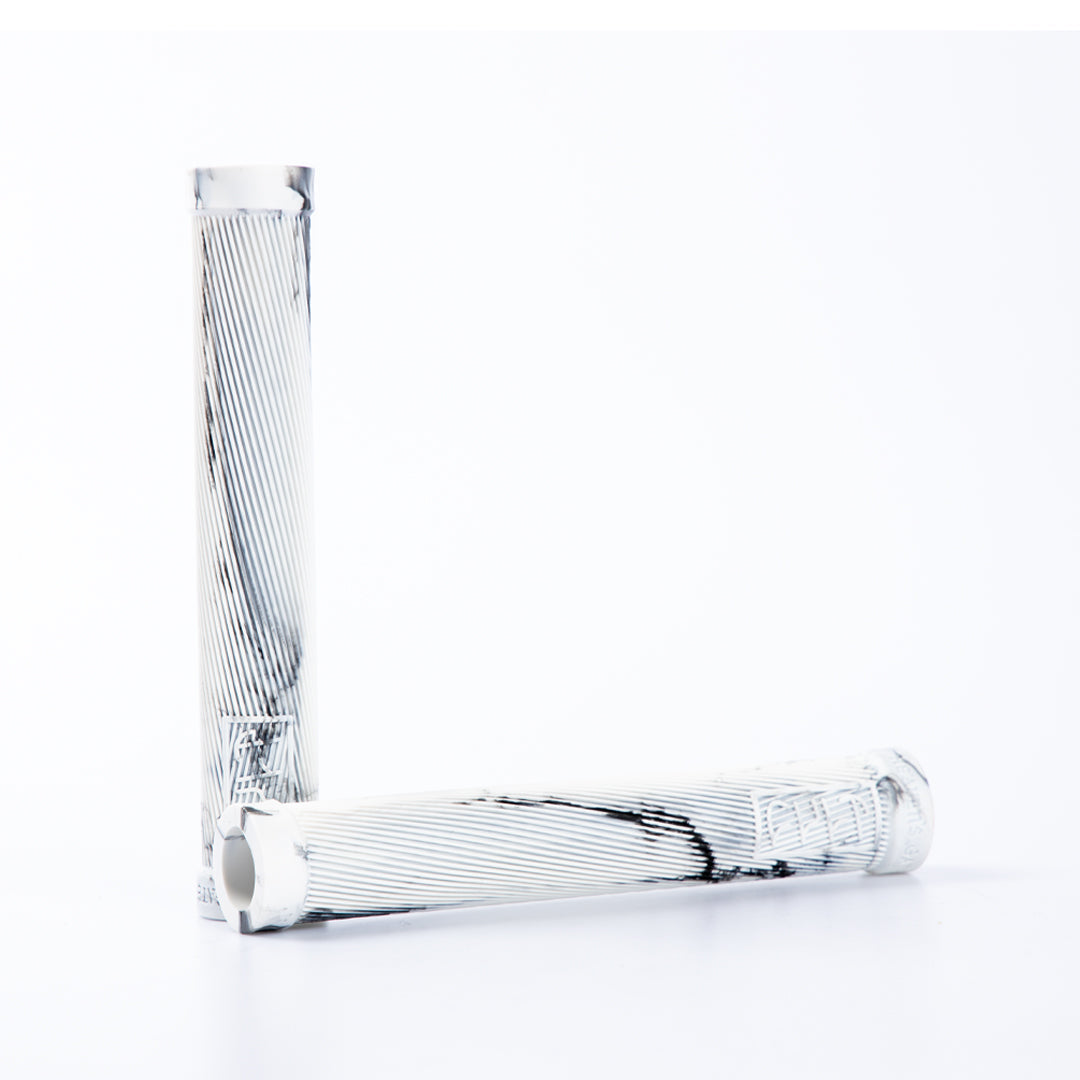 Cult Begin Flangeless Grips - White Swirl