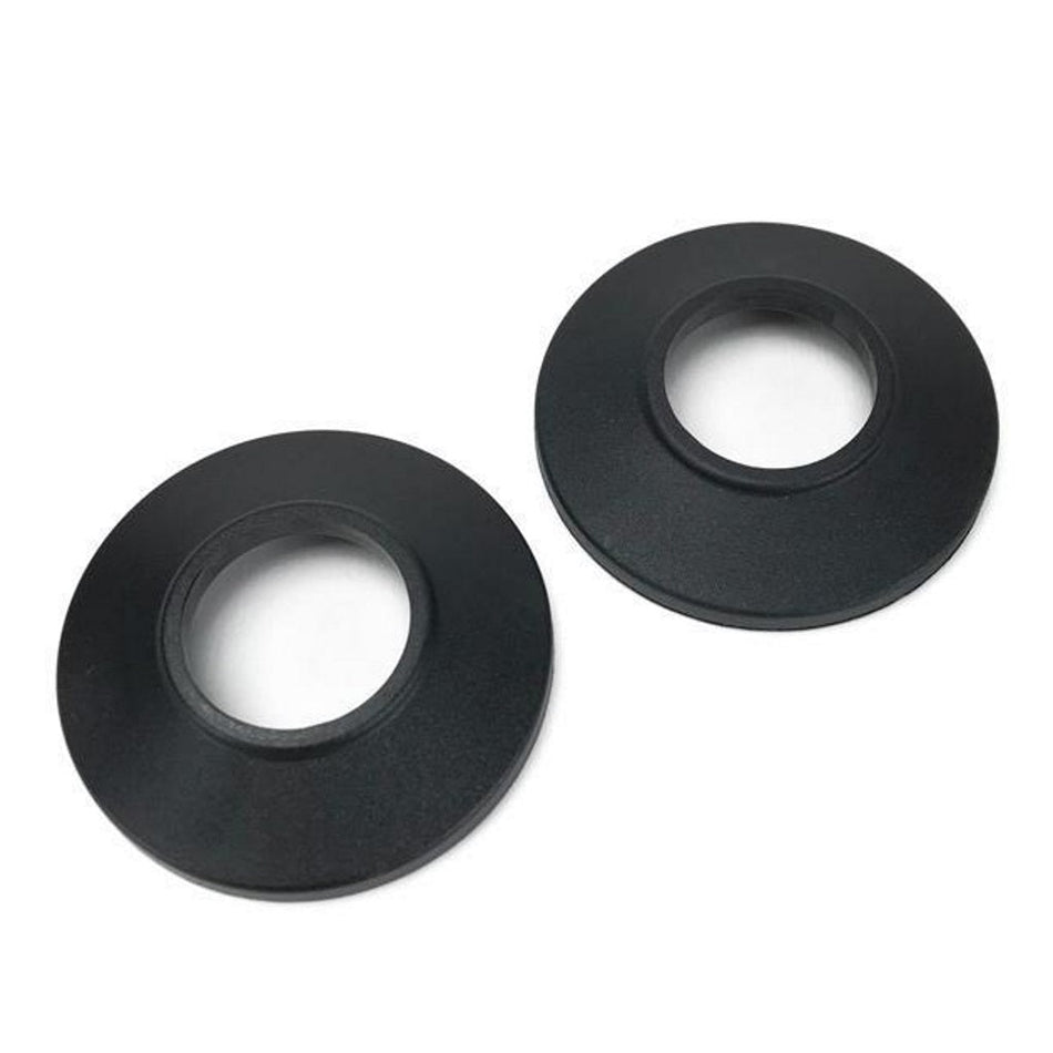 Cult Crew nylon front hubguards Black 10mm (pair)