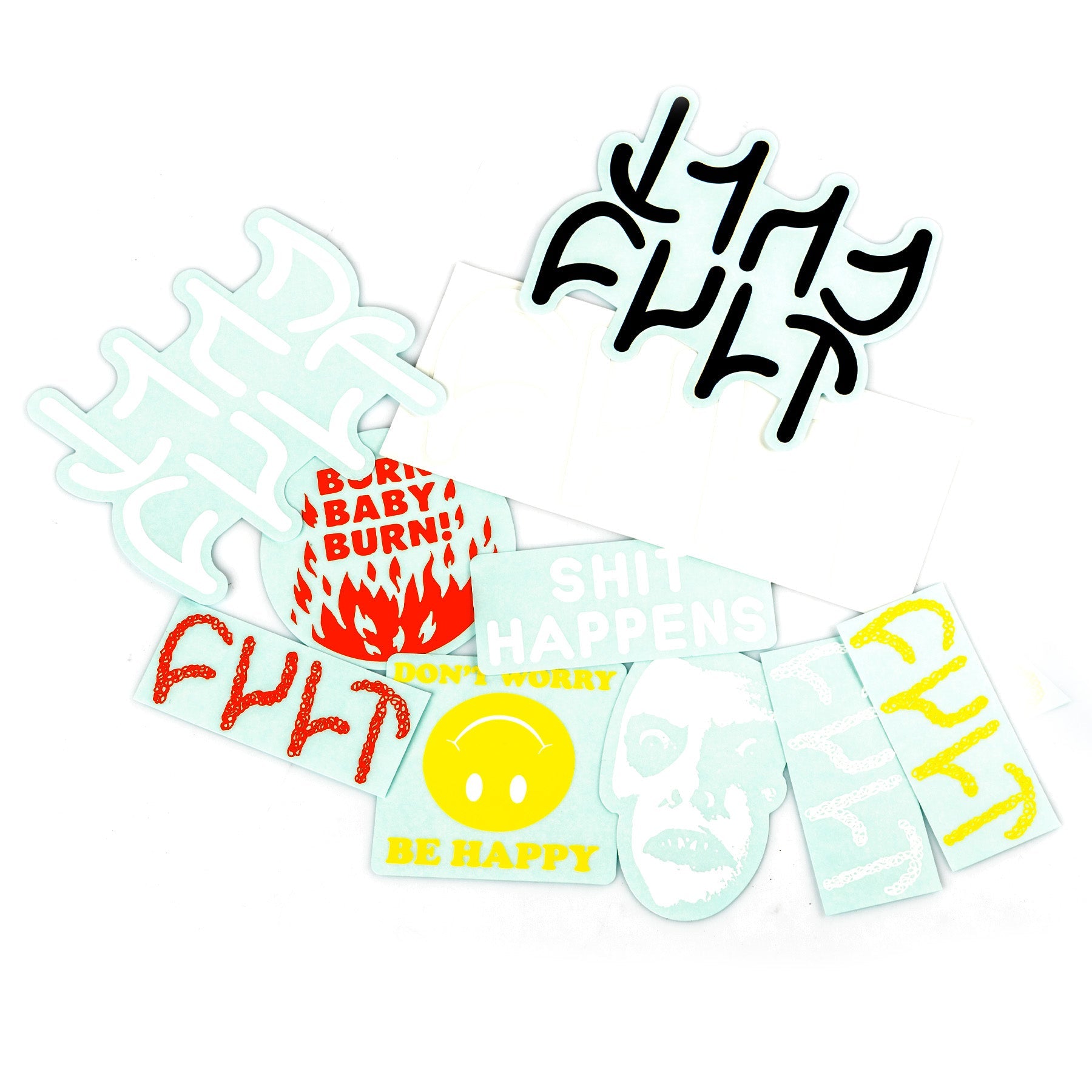 Cult Sticker Pack - 10pcs
