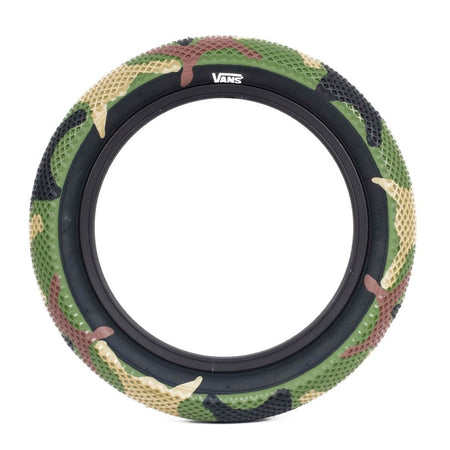Cult Vans Tyre 12" - Camo With Black Sidewall 2.20"