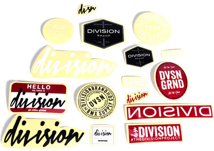 Division Assorted Sticker Pack