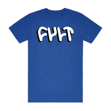 Cult Drop Shadow Tee - Blue