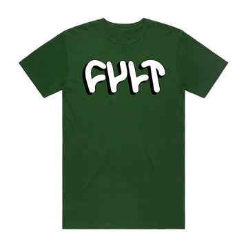 Cult Drop Shadow Tee - Green