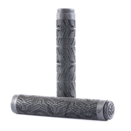 Federal Command Flangeless Grips - Black / Dark Grey Marble | BMX
