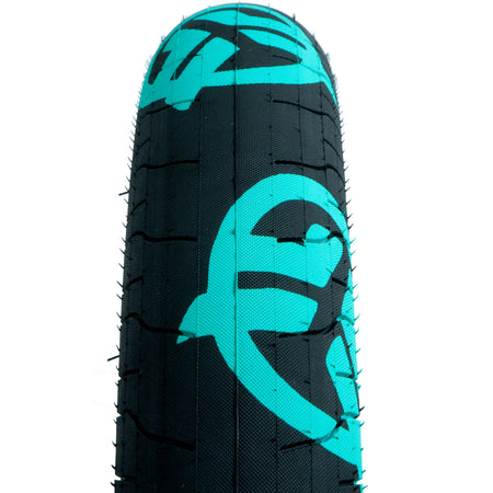 Federal Command LP Tyre 20" - Black With Teal Logos 2.40"