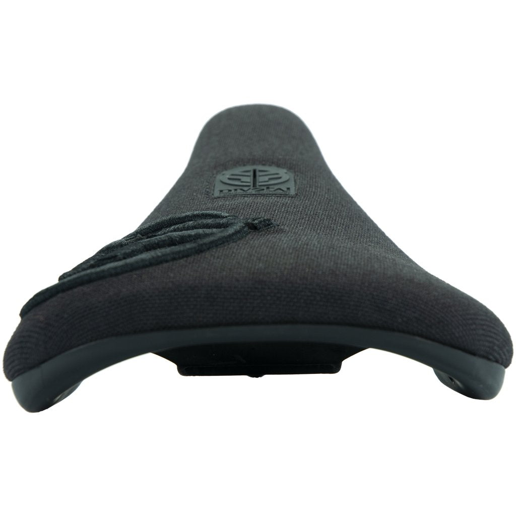 Federal Slim Pivotal Logo Seat - Black With Raised Black Stitching