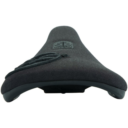 Federal Slim Pivotal Logo Seat - Black With Raised Black Stitching