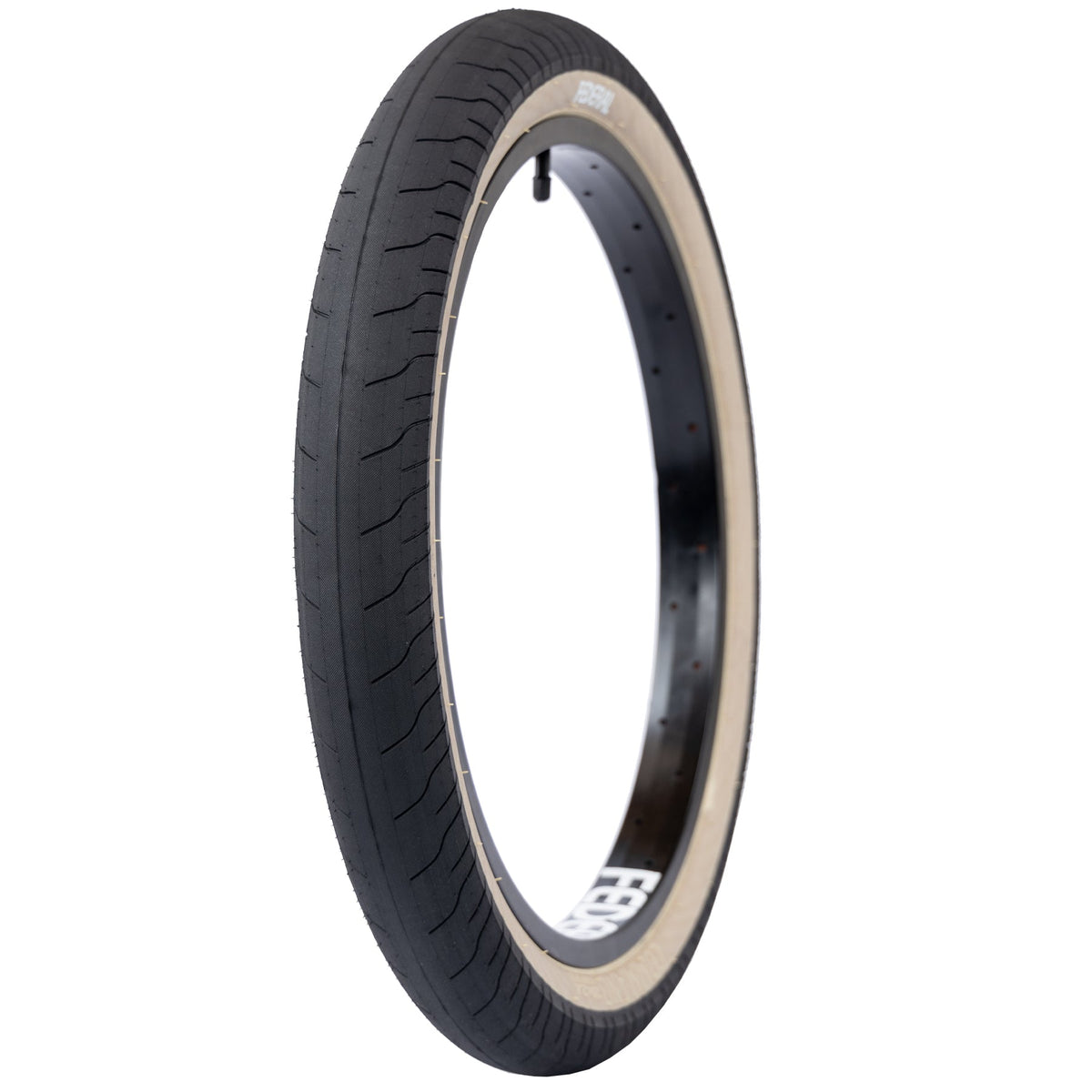 Federal Command LP Tyre - Black With Tan Sidewall 2.40" | BMX