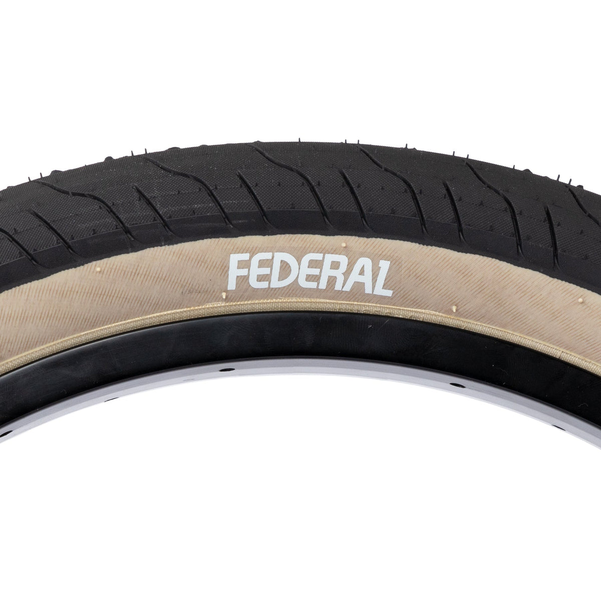 Federal Command LP Tyre - Black With Tan Sidewall 2.40" | BMX