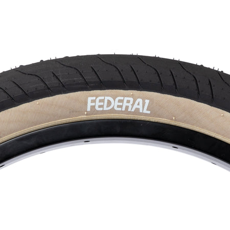 Federal Command LP Tyre - Black With Tan Sidewall 2.40" | BMX