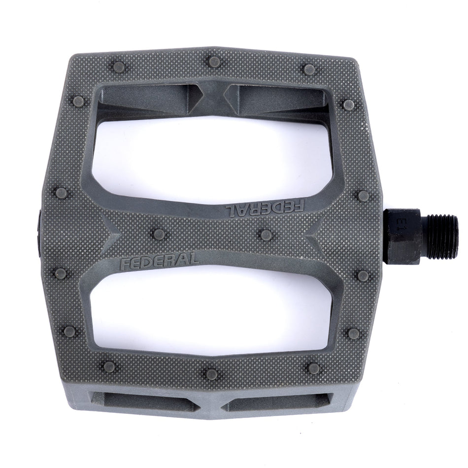 Federal Command Plastic Pedals - Dark Grey 9/16"