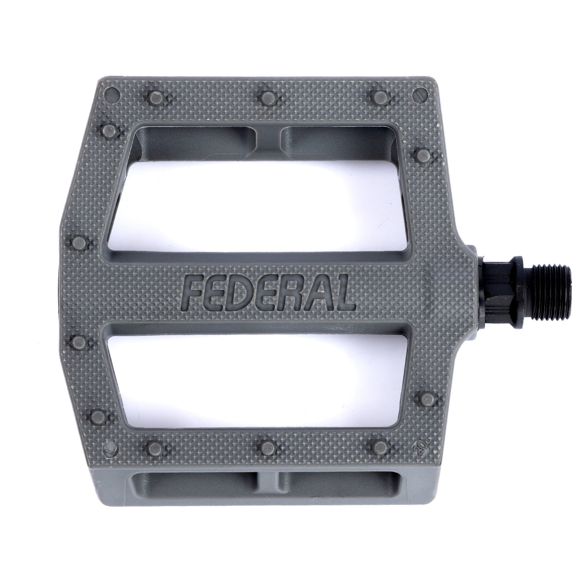 Federal Contact Plastic Pedals - Dark Grey 9/16"