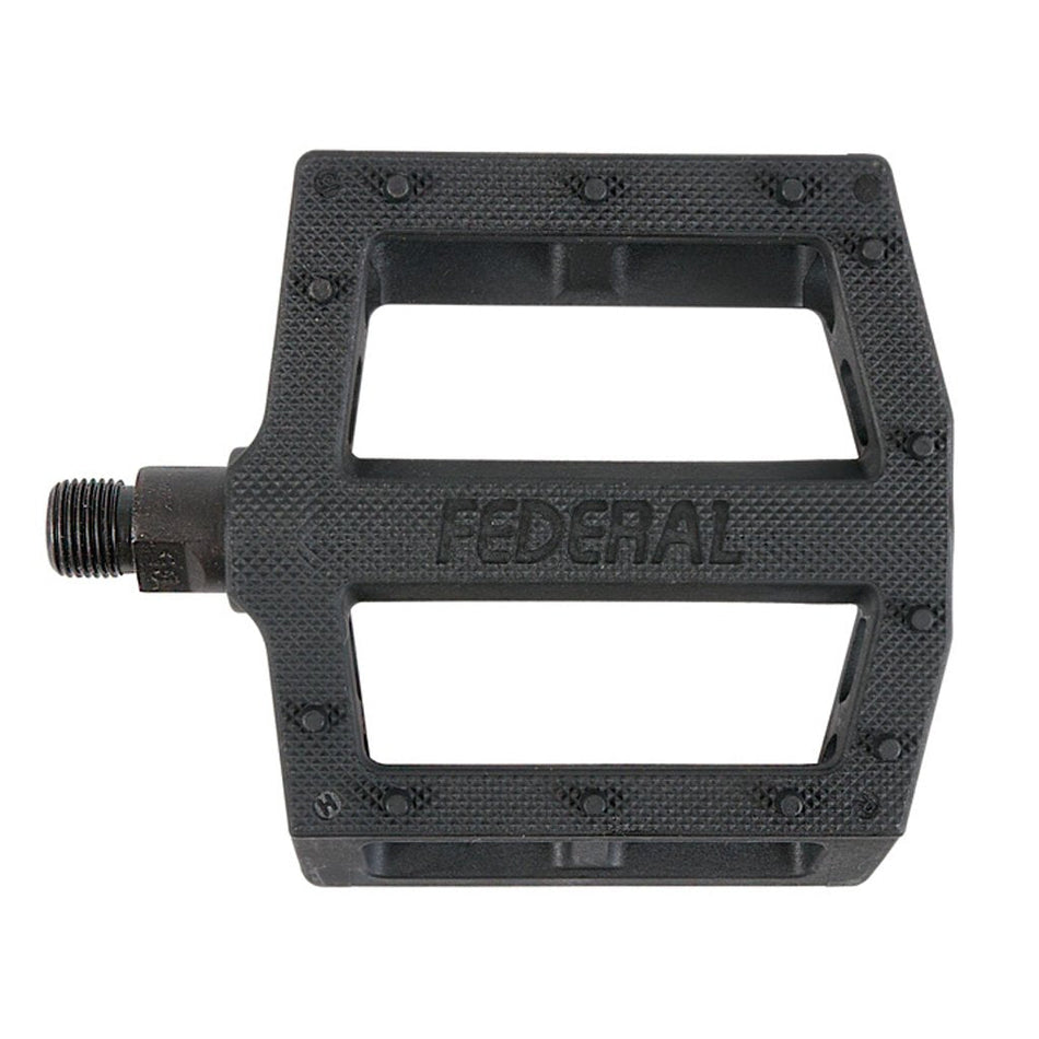 Federal Contact Plastic Pedals - Black 9/16"