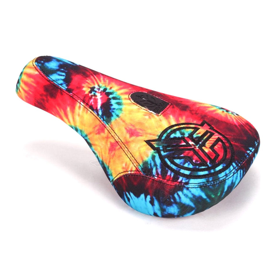 Federal Mid Pivotal Logo Seat - Tie Dye With Thicker Black Embroidery