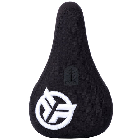 Federal Mid Pivotal Logo Seat - Black With Raised White Embroidery