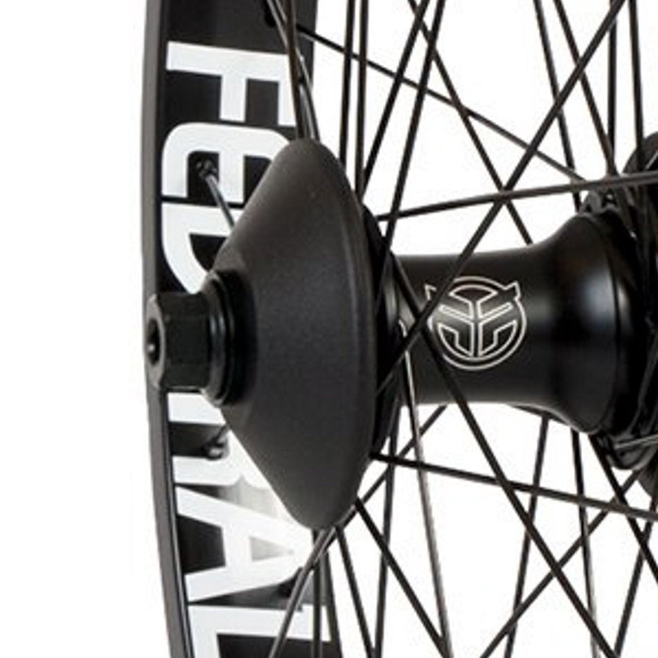 Federal RHD Female Stance Cassette Rear Wheel - Black 9 Tooth
