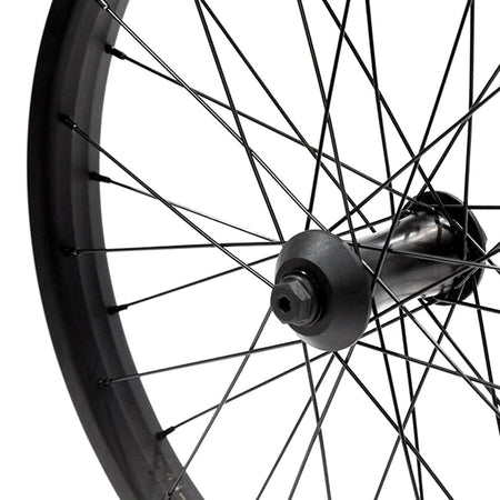 Fiend Cab flangeless front hub Black 10mm (3/8")