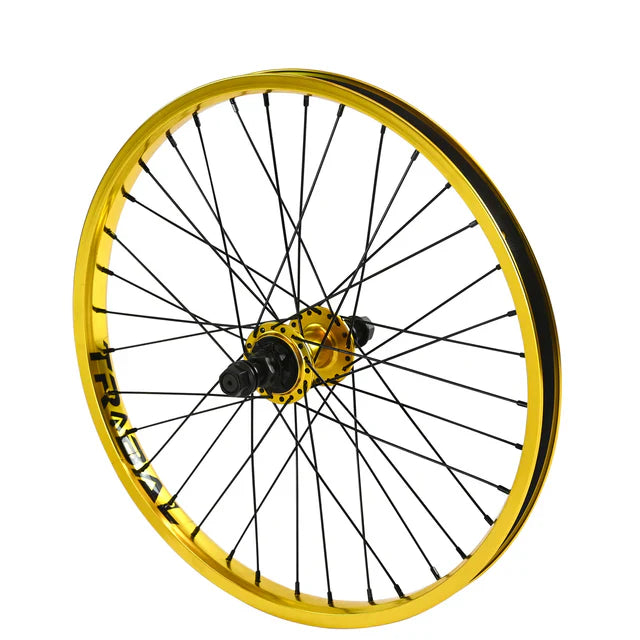 Tribal BMX Tribal 18" RHD Cassette Rear Wheel - Gold