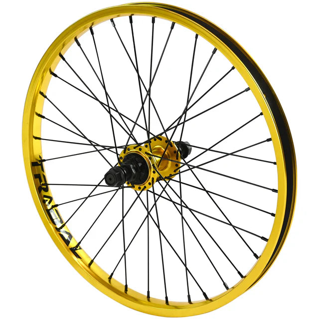 Tribal BMX Tribal RHD Cassette Rear Wheel - Gold