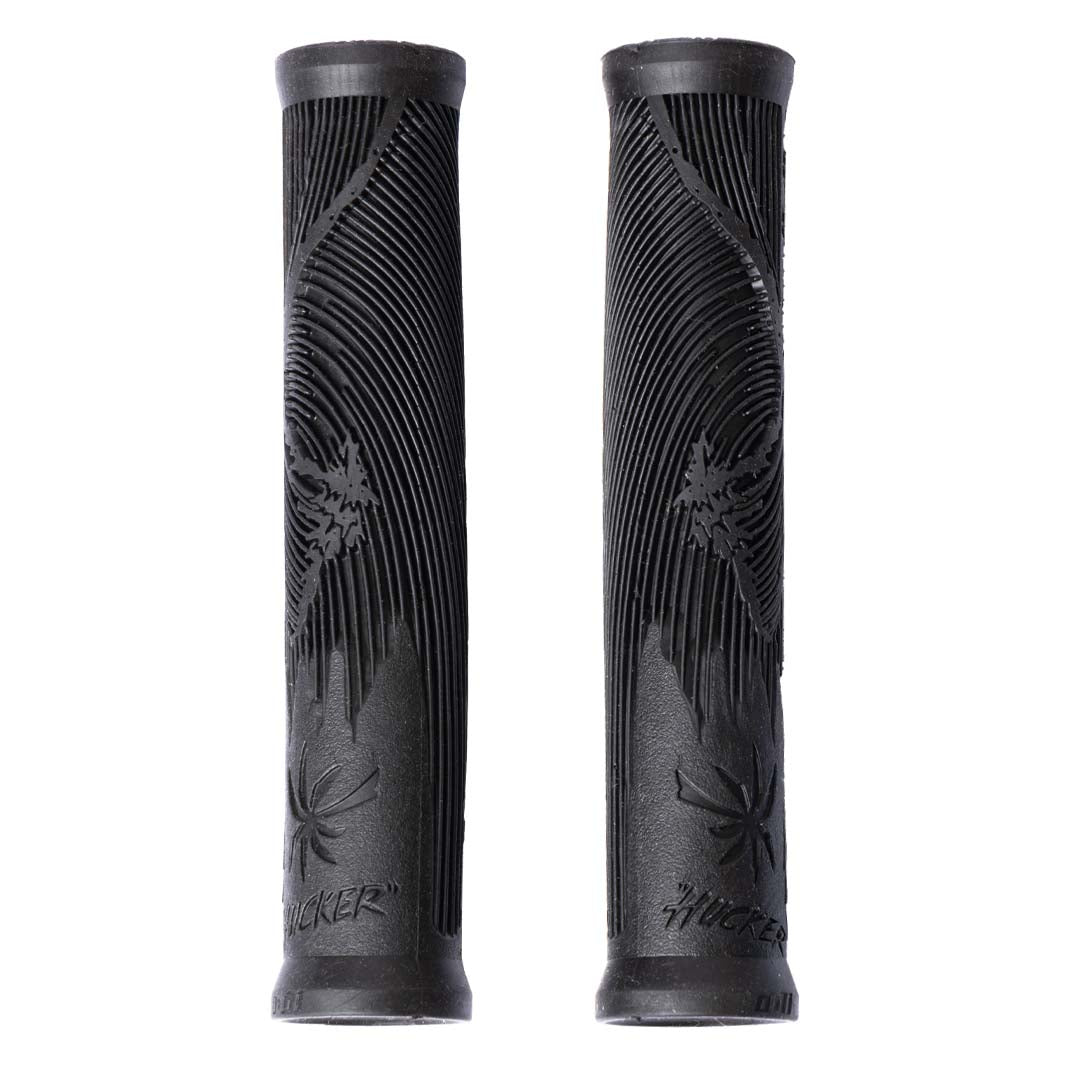 ODI Hucker Flangeless Grips - Black 160mm
