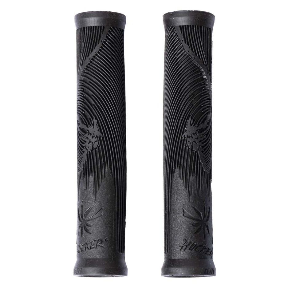 ODI Hucker Flangeless Grips - Black 160mm