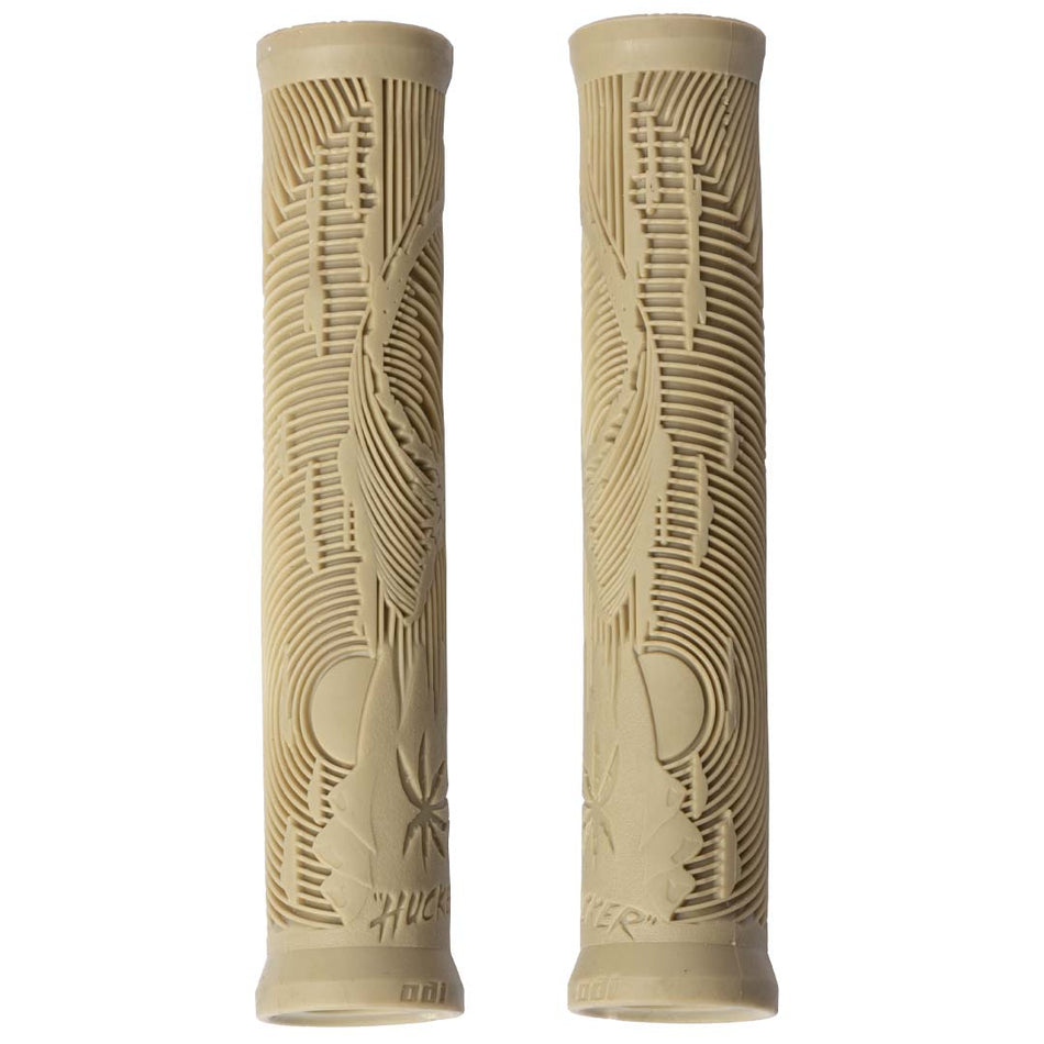 ODI Hucker Flangeless Grips - Tan 160mm