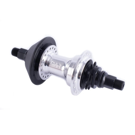 Cult LHD Hybrid Hub - Polished Silver 9 Tooth