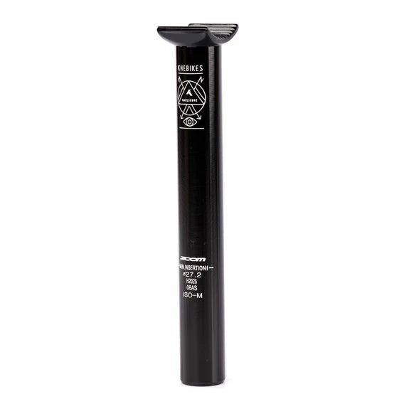 KHE Pivotal 200mm Seat Post - Black 27.2mm