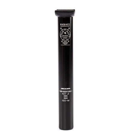 KHE Pivotal 200mm Seat Post - Black 27.2mm