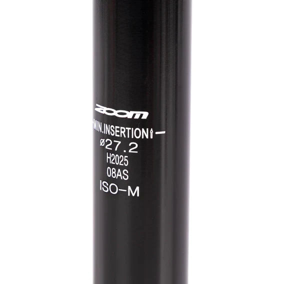 KHE Pivotal 200mm Seat Post - Black 27.2mm