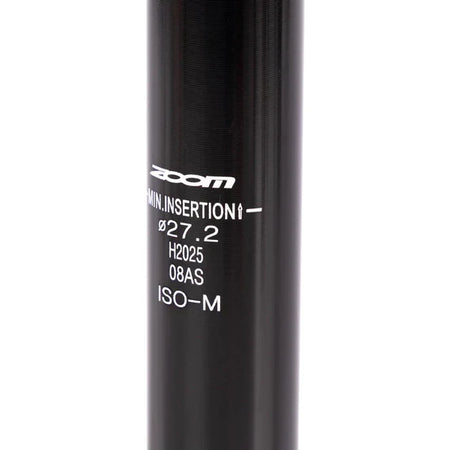 KHE Pivotal 200mm Seat Post - Black 27.2mm